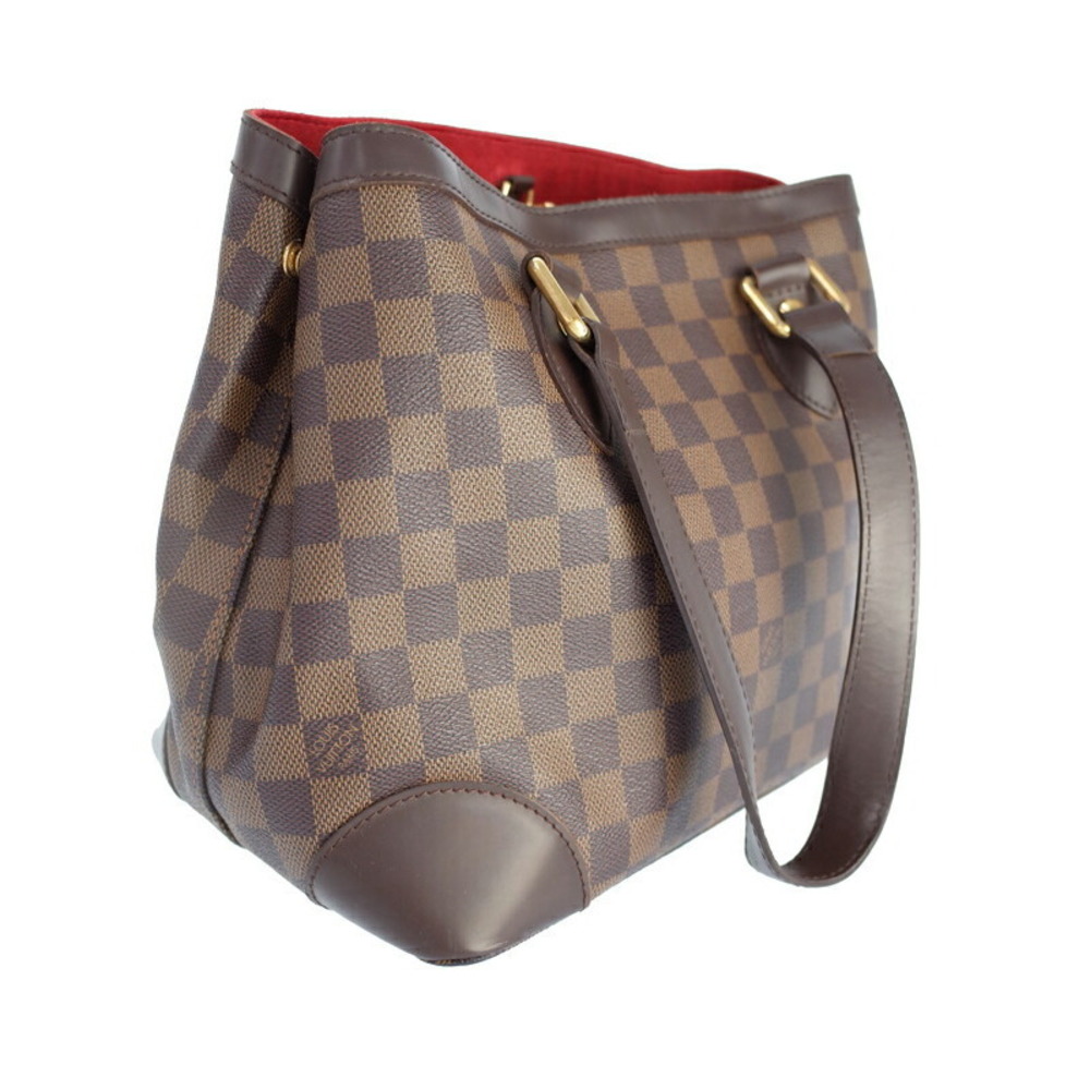 Louis Vuitton Damier Ebene Brown Hampstead Tote Bag - Picture 2 of 8